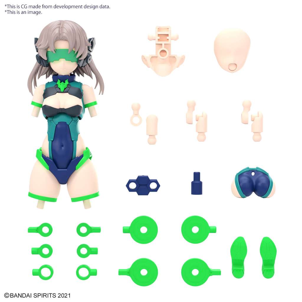 BANDAI - 30ms Opt Pts Set 14 spotter Costume Color B #OP-14