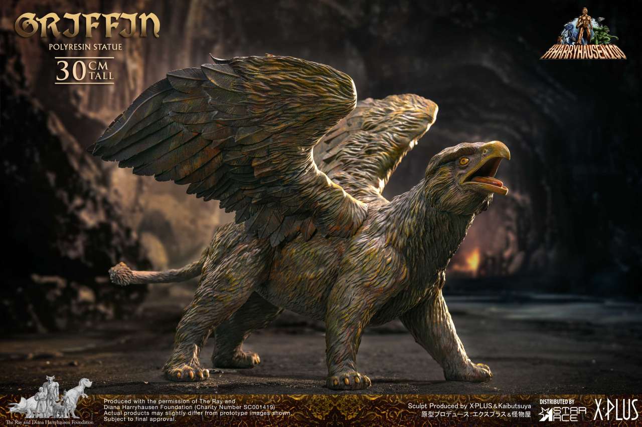 STAR ACE - Ray harryhousen griffin statue
