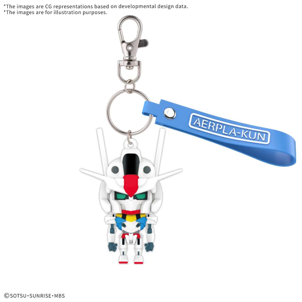BANDAI - Aerplakun 3d Rubber Mascot Keychain