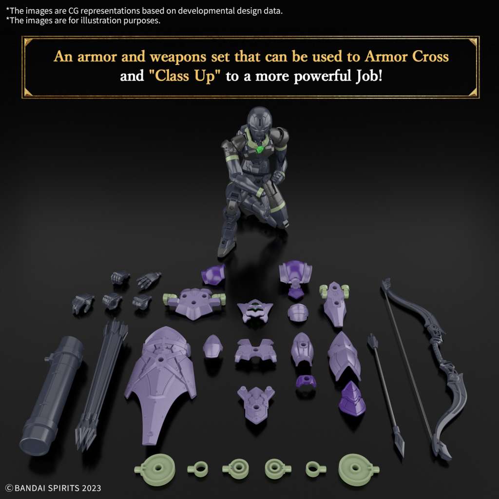 BANDAI - 30mf Rosan Archer #08