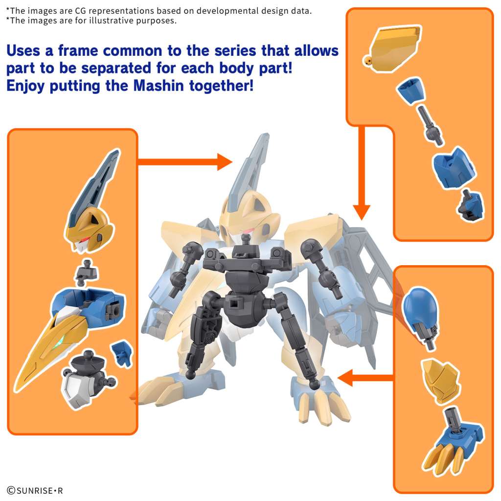 BANDAI - Mashin Creator Wataru Tenshohmaru