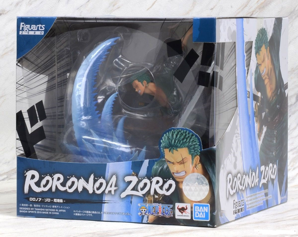 BANDAI - One Piece Roronoa Zoro Yakkodori Figuarts Zero Pvc Statue