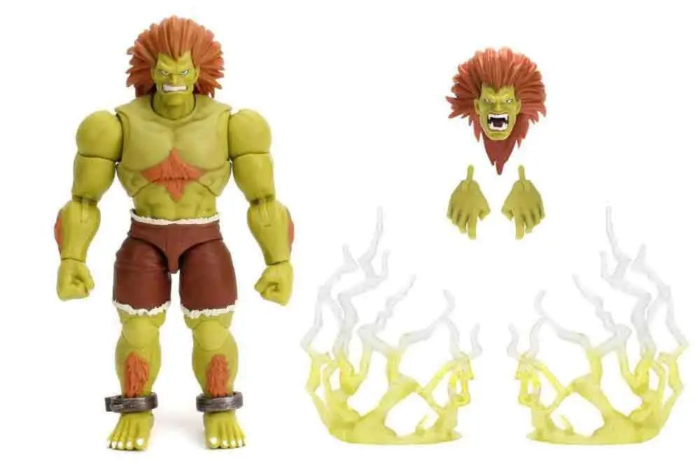 JADA TOYS - Street Fighter 2 Blanka 1/12 Deluxe Action Figure