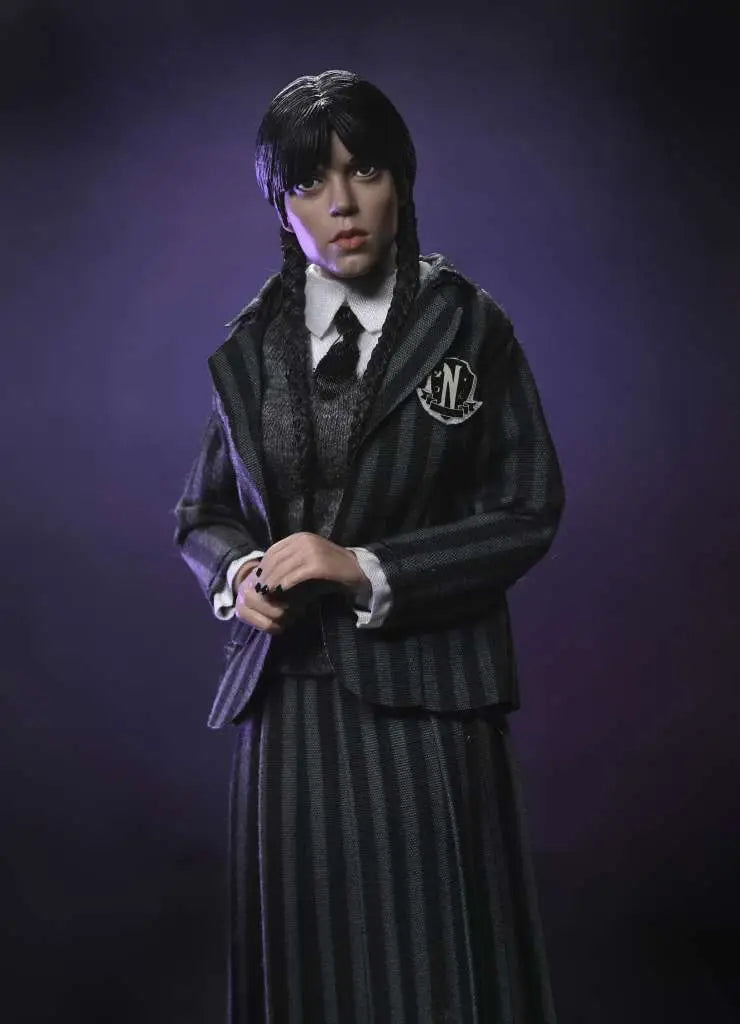 NECA - Wednesday Enid & Wednesday Nevrmore Uniform 2pack Clothed Af