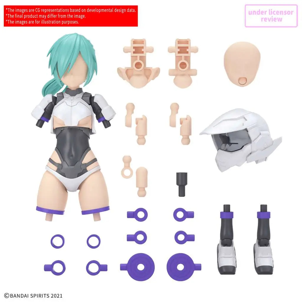 BANDAI - 30ms op parts set 22 turbo costume a color B OP-22