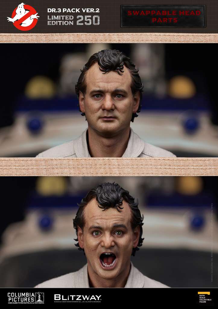 BLITZWAY - Ghostbusters dr.3 Pack Ver.2 1/6 Action Doll