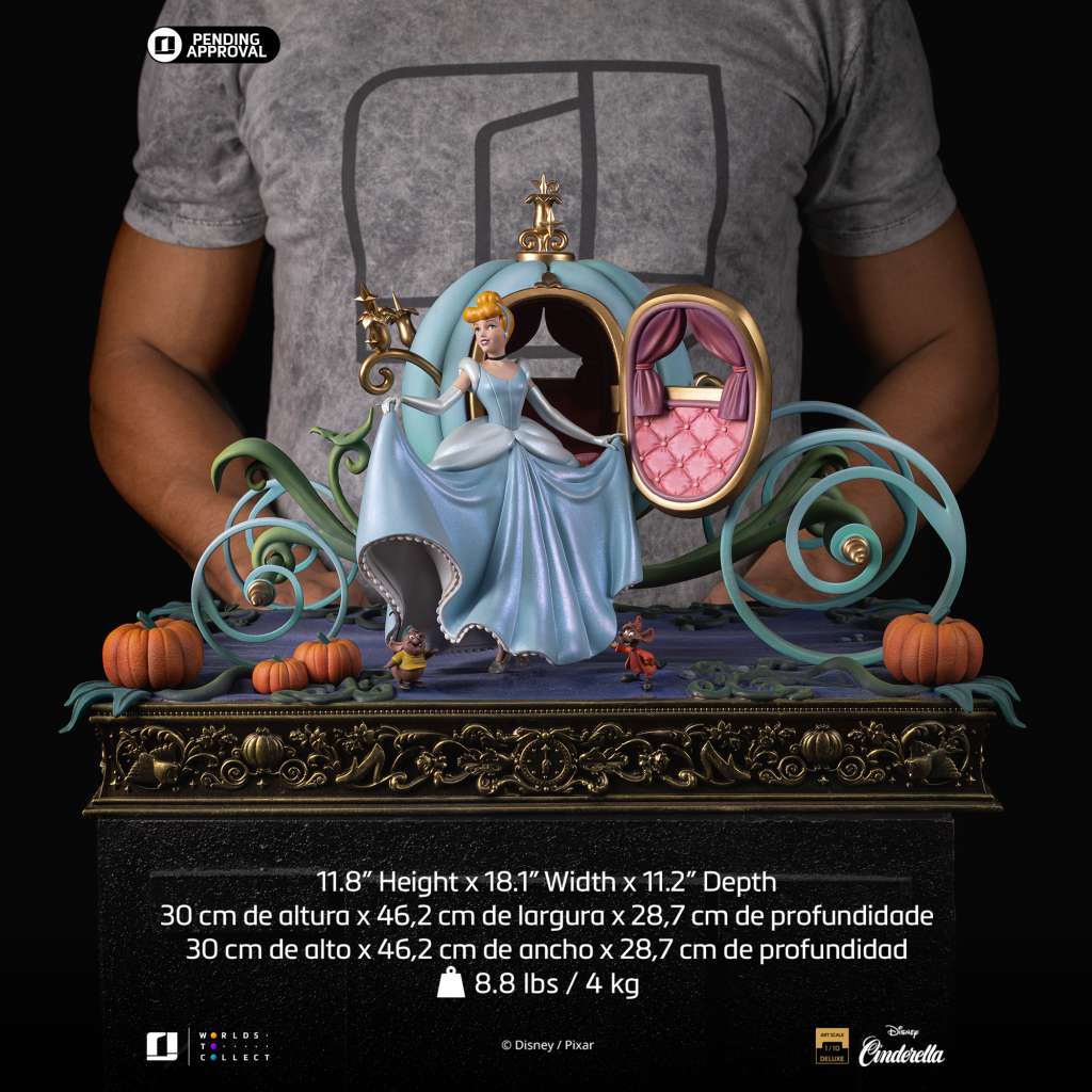 IRON STUDIOS - Disney Classics Cinderella 1/10 Deluxe Statue