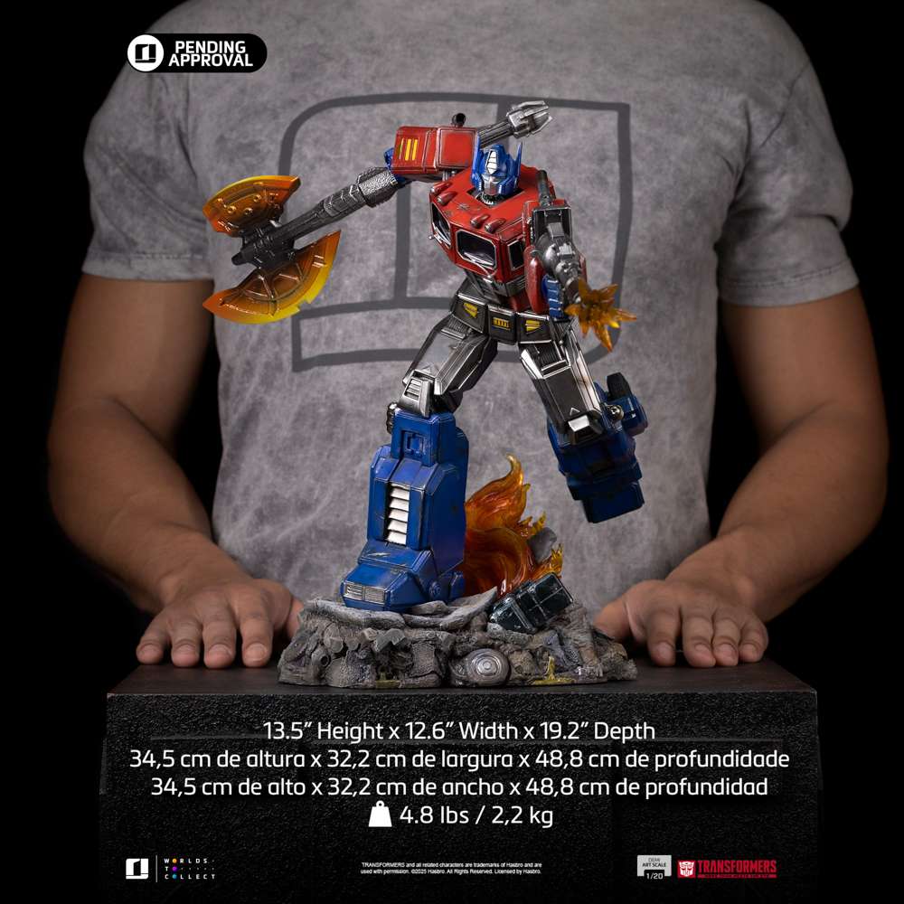 IRON STUDIOS - Transformers optimus prime demi art scale 1/20 statue