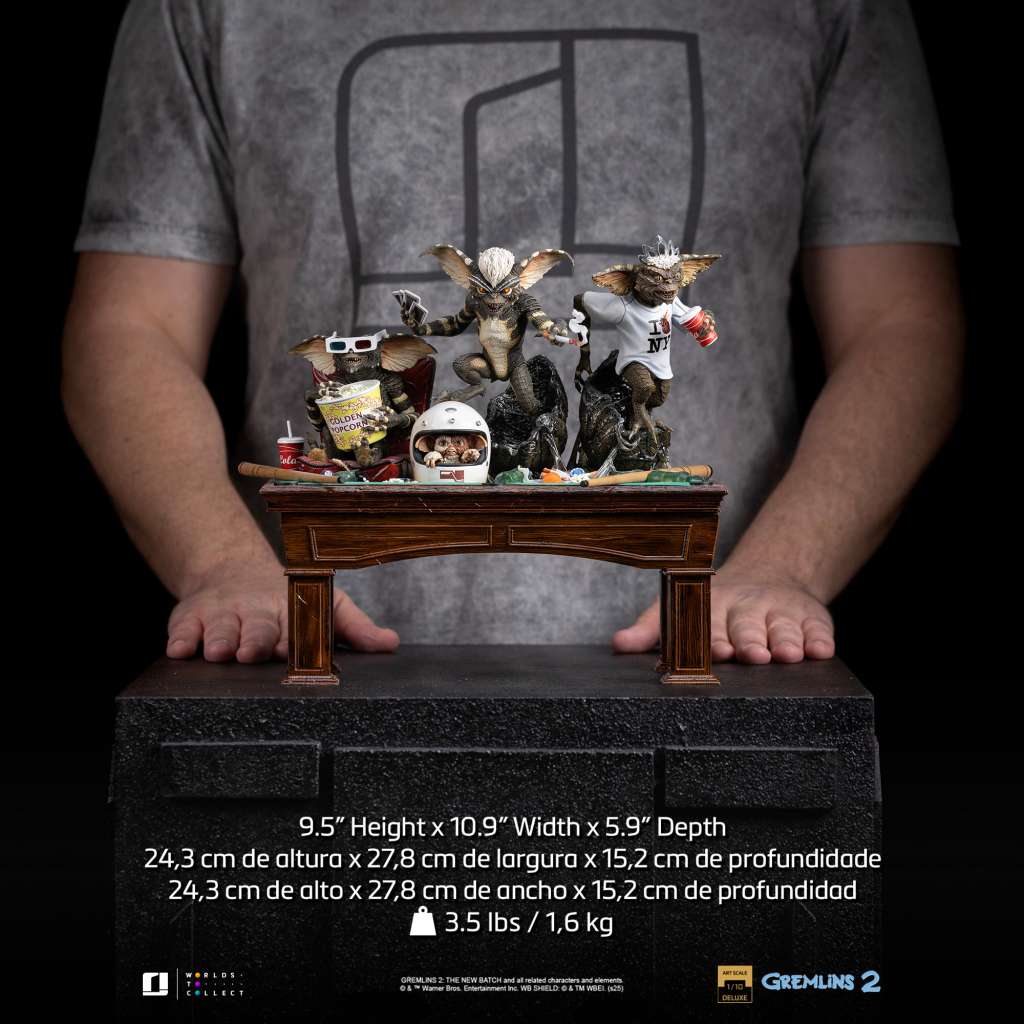 IRON STUDIOS - Gremlins 1/10 Diorama Statue