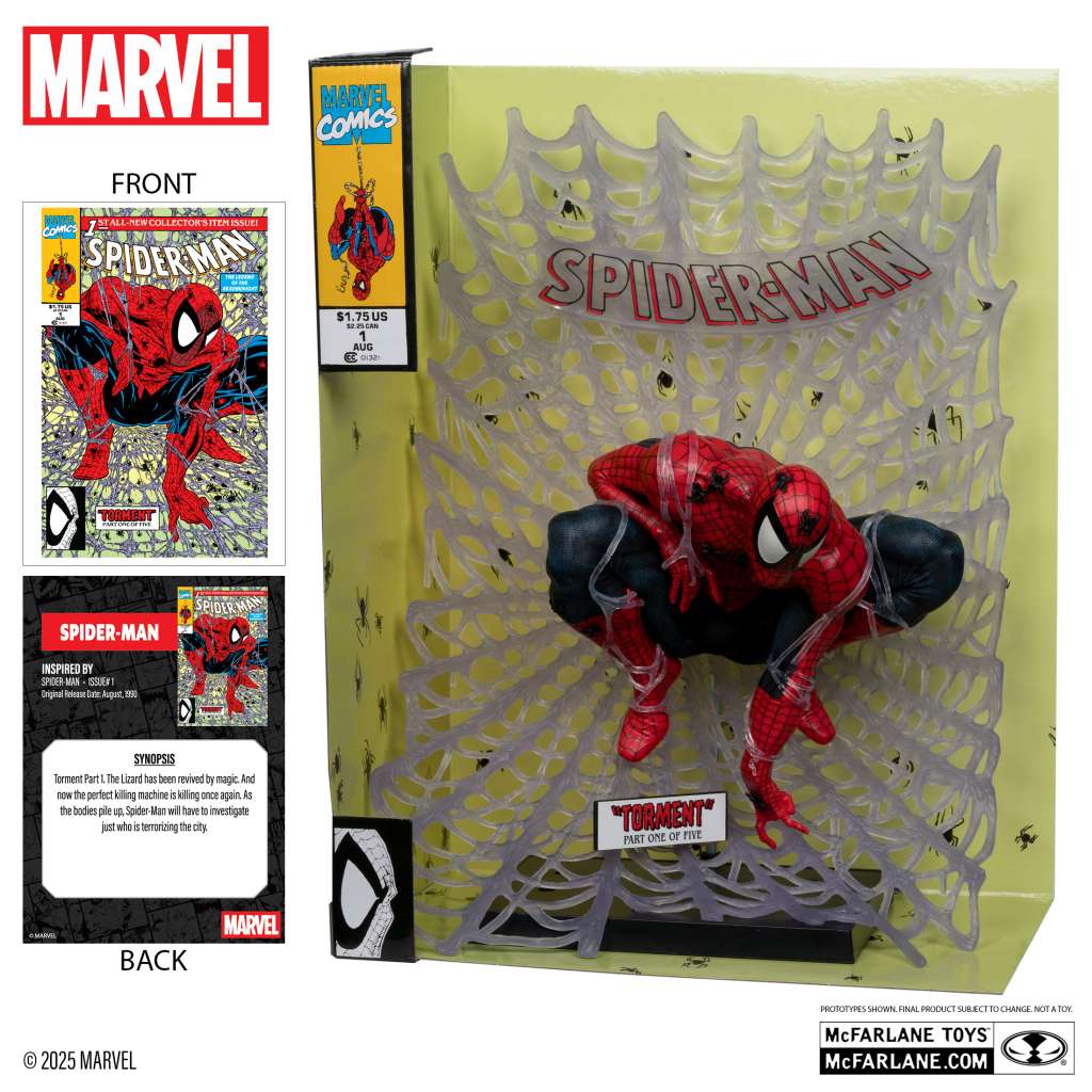 Mc FARLANE TOYS - Marvel Collection 1: 6 wv6 Spider-man (spider-man #1) Figure