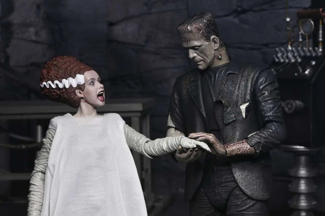 NECA - Um Bride Of Frankenstein 90th Monster & His Mate 2pack Af
