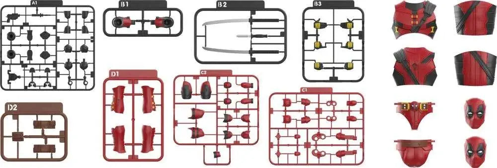 BLOKEES - Marvel Infinity Saga Deadpool Champion Class Model Kit