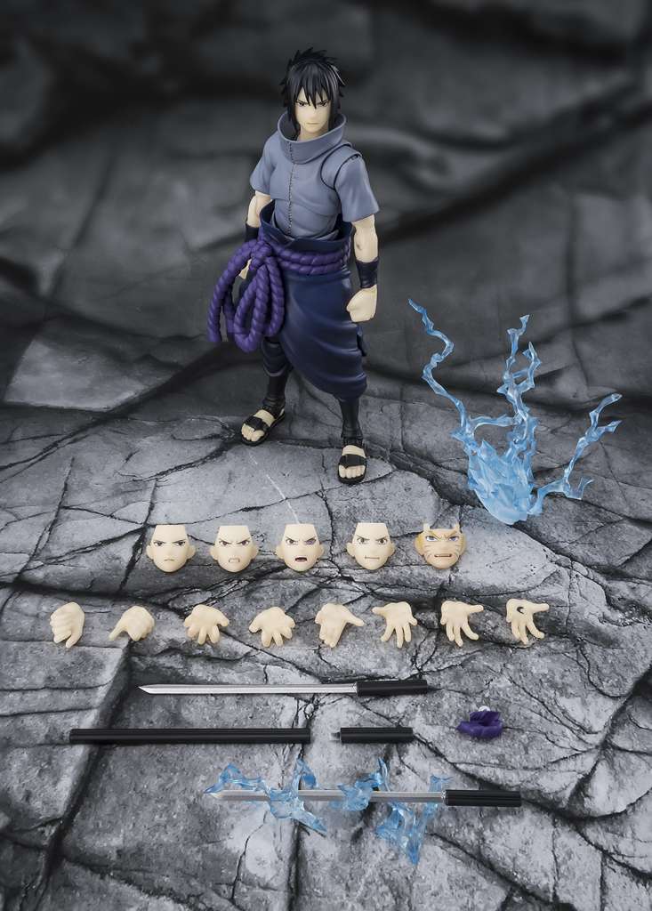 BANDAI - Naruto Nasuke Uchiha Solitary Shinobi S.H.Figuarts