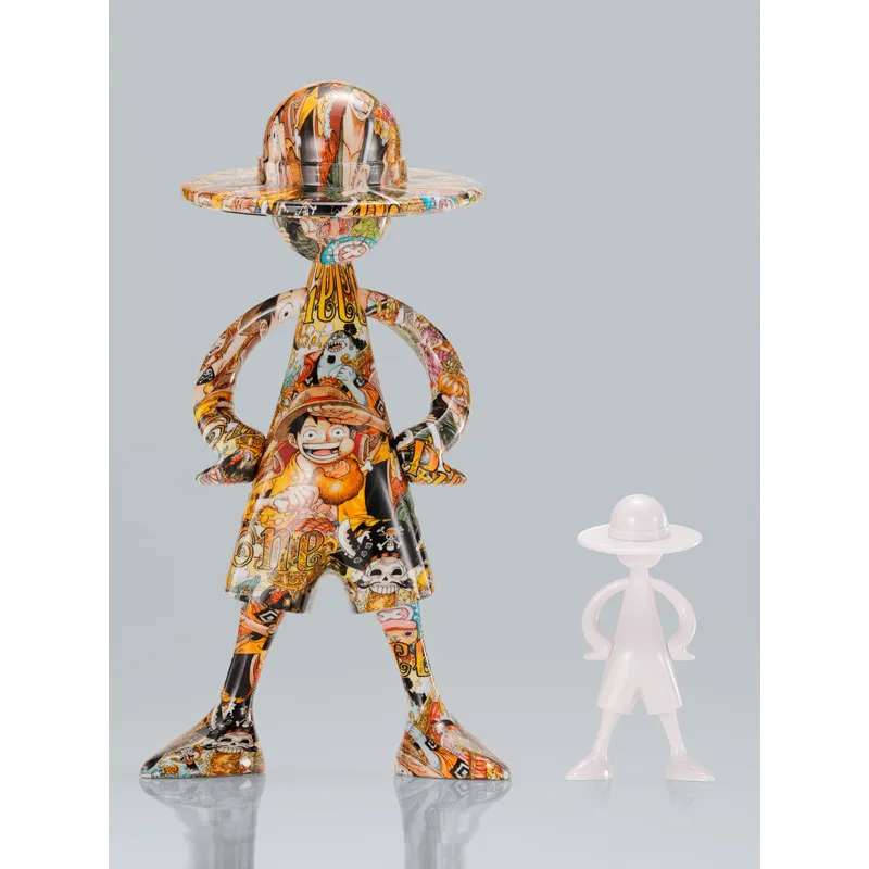 BANDAI - One Piece Luffy Artcanvas 1/8 1000logs Anniversary