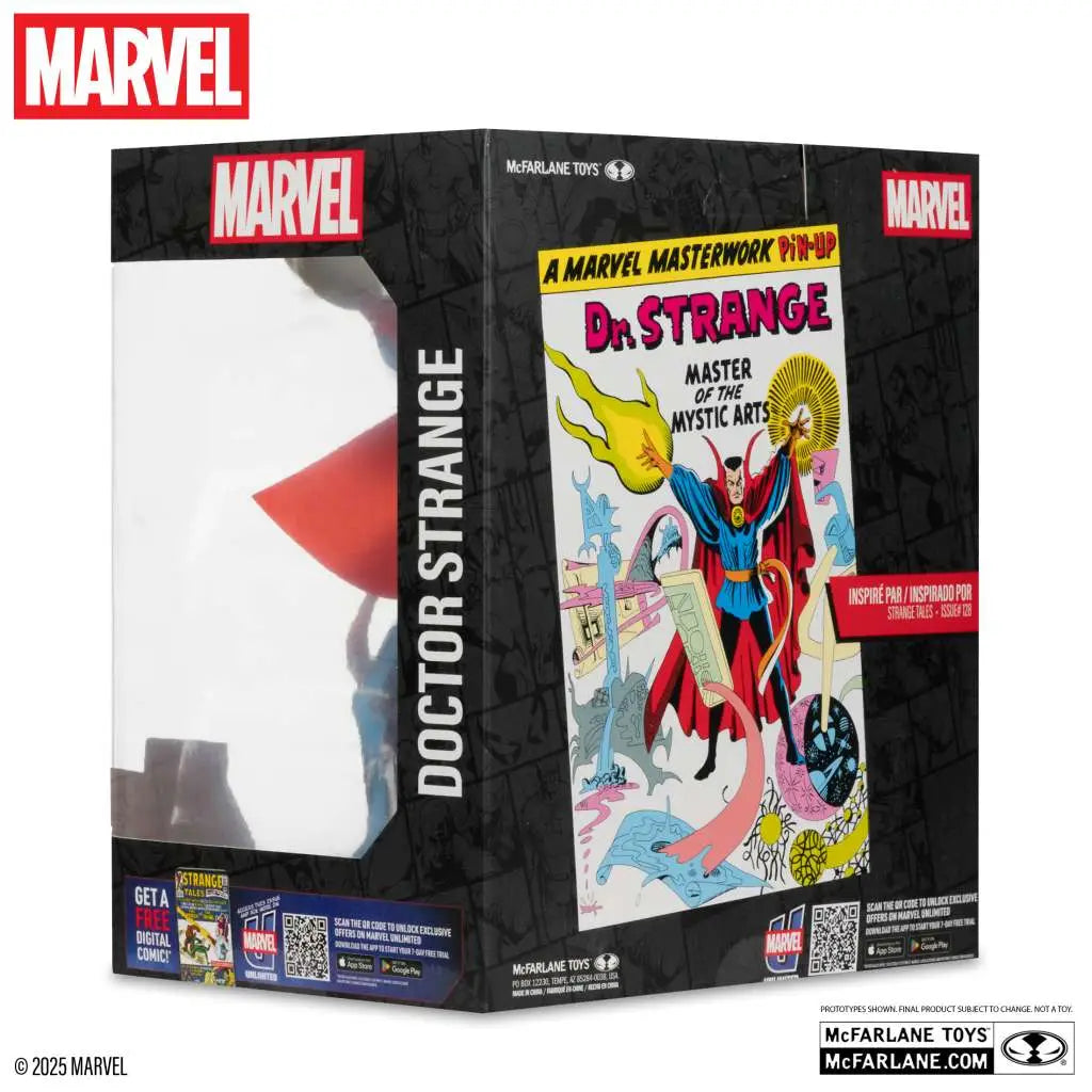 Mc FARLANE TOYS - Marvel Collection 1:10 Wv6 Dr. Strange (strange Tales #128) Figure