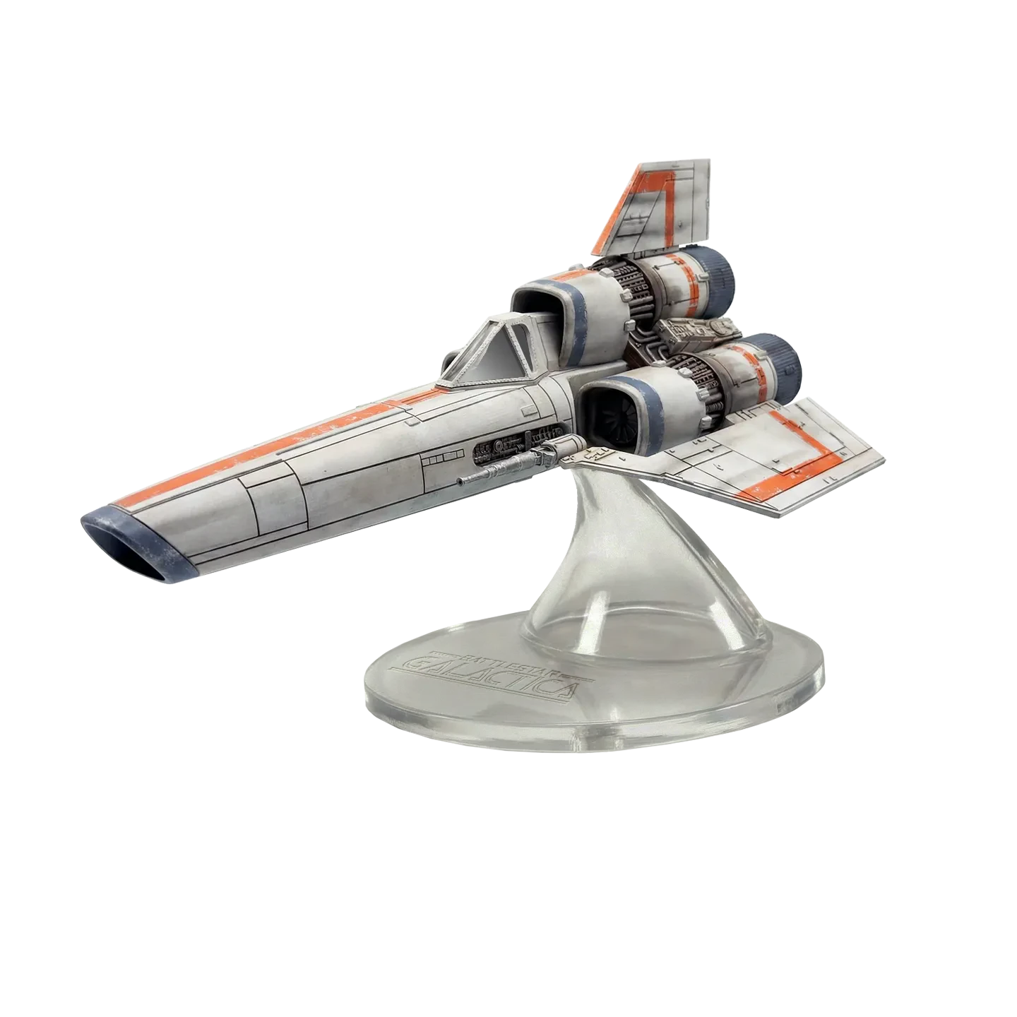 FACTORY ENTERTAINMENT - Battlestar Galactica Colonial Viper Mki Electronic Vehicle + Lieutenant Boomer Figure