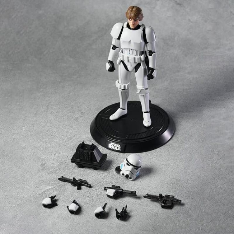 BLOKEES - Star Wars Episode Iv A New Hope Luke Skywalker Disguise Version Champion Class 04 Model Kit