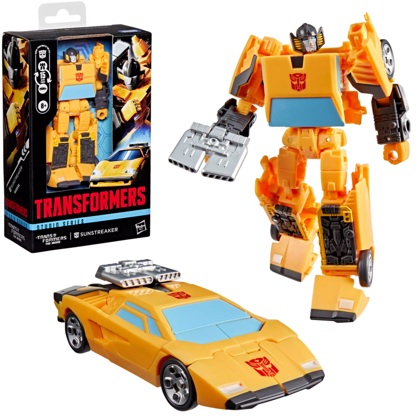 HASBRO - Transformers Studio Series Transformers The Movie Sunstreaker Action Figure