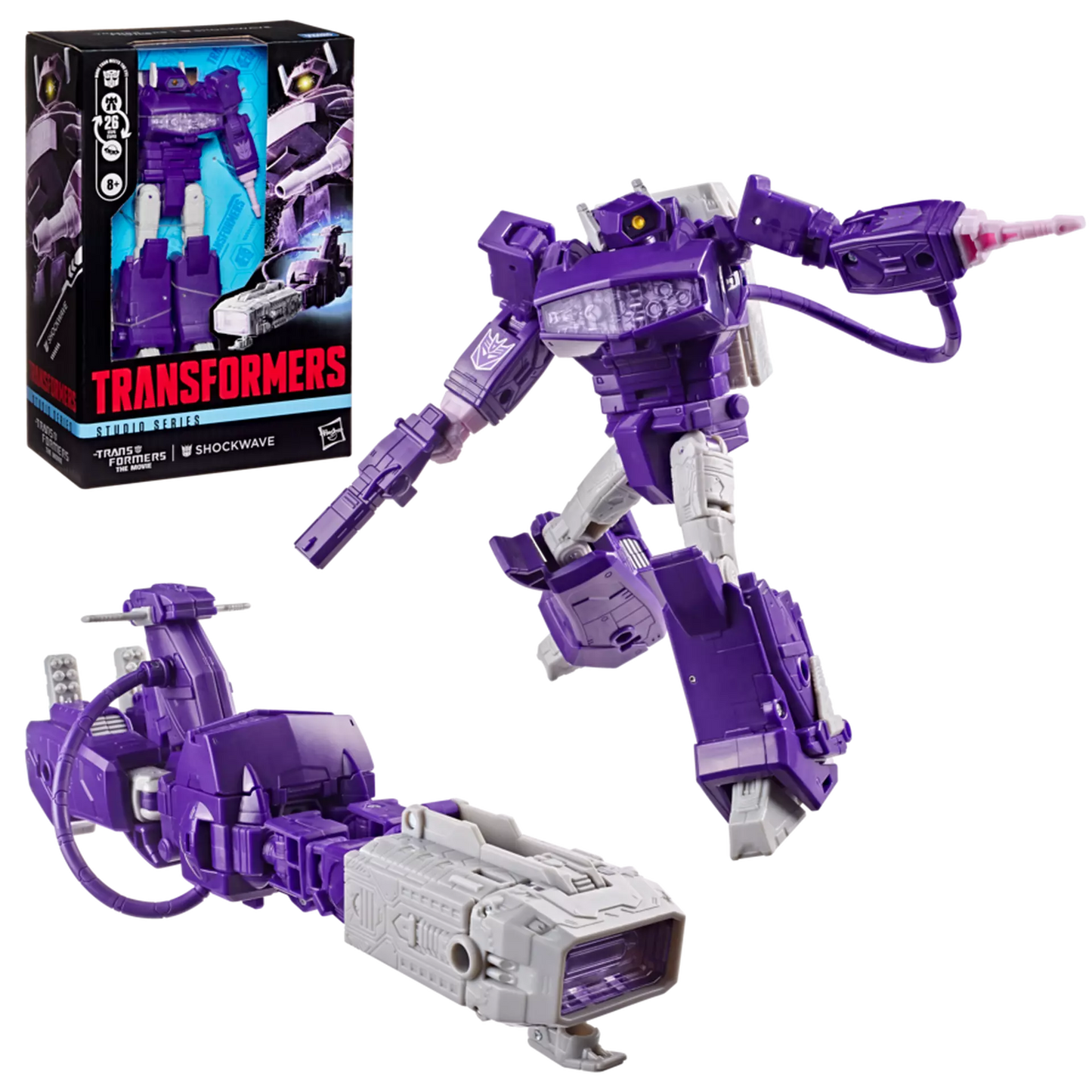 HASBRO - Transformers Studio Series Transformers The Movie Shockwave Action Figure
