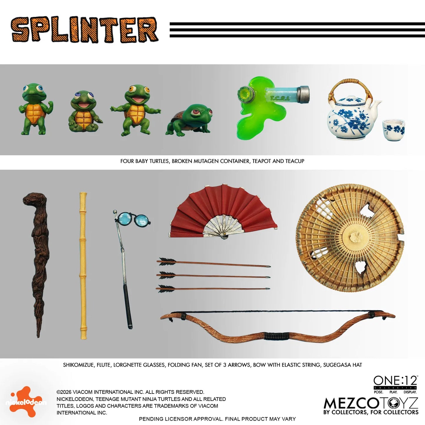 MEZCO TOYS - One 12 Collective Tmnt Splinter Af