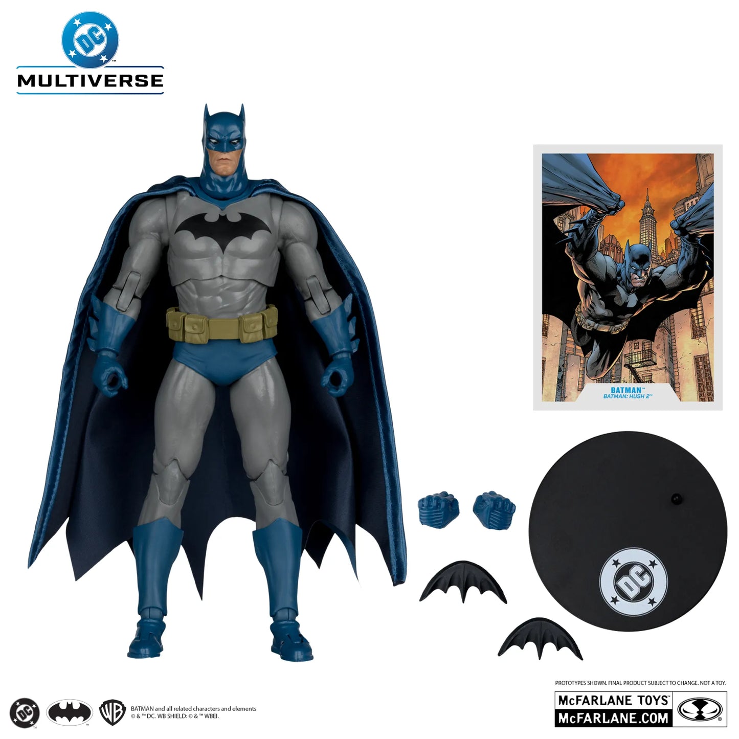 Mc FARLANE TOYS - Dc Batman 7inch Batman Hush 2 Action Figure