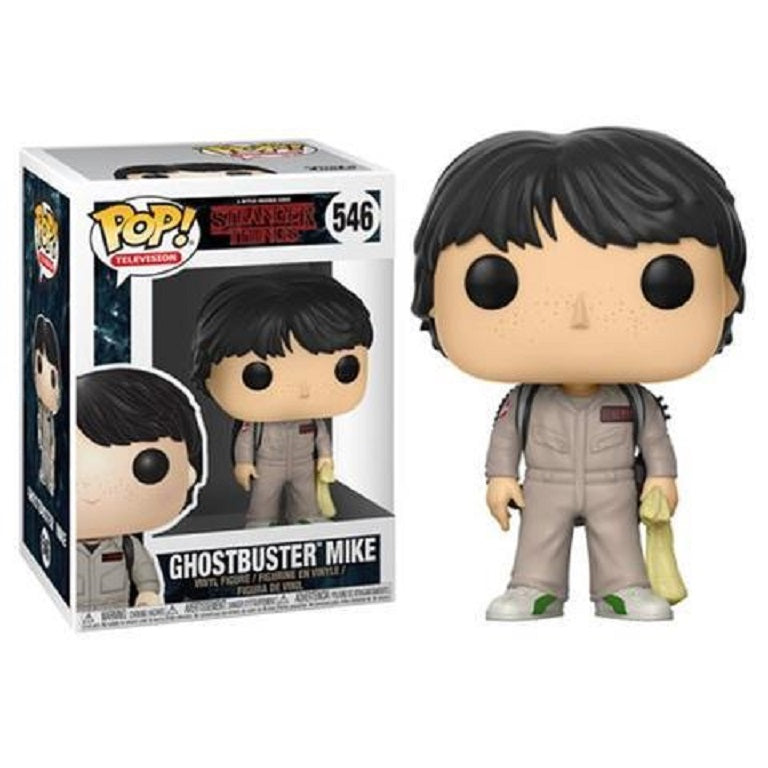 FUNKO - POP! Television Stranger Things Vinyl Figure Mike Ghostbusters 9 cm #546