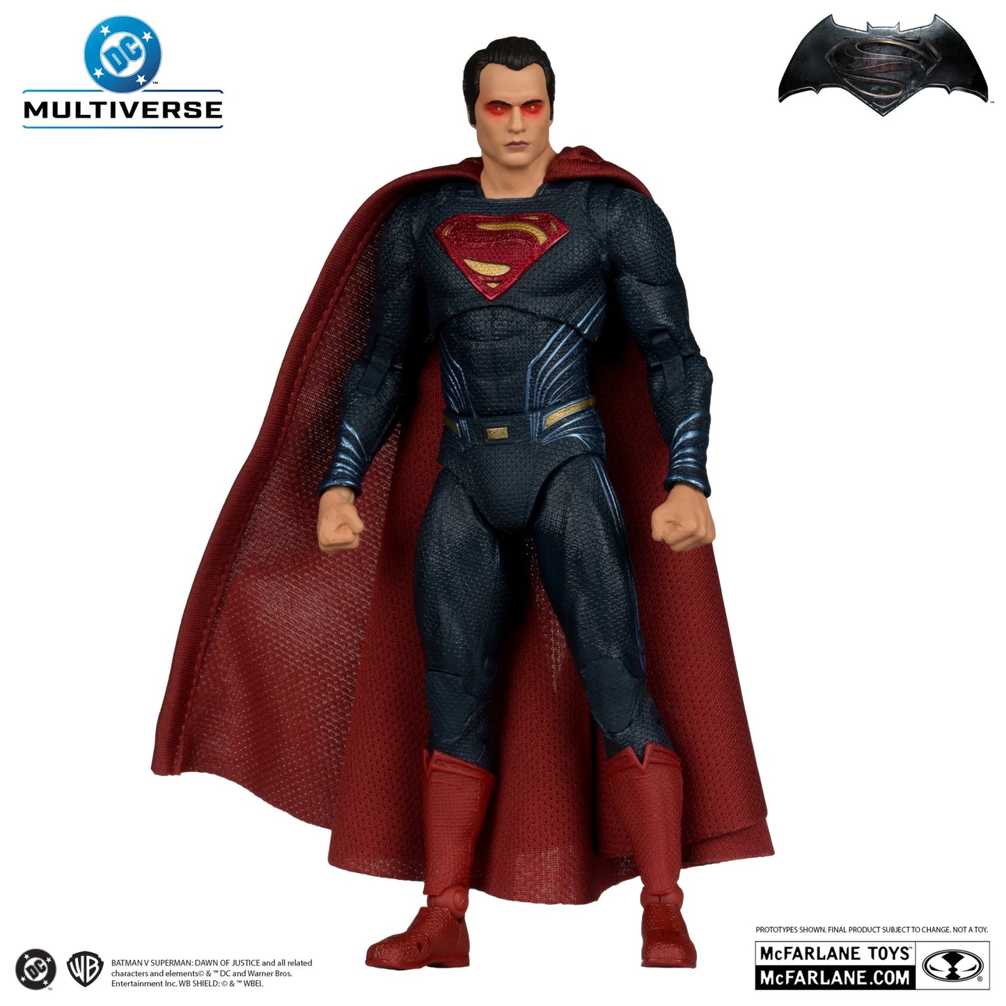 Mc FARLANE TOYS - Dc Theatrical 7inch Superman Heat Vision Bvs 2016 Action Figure