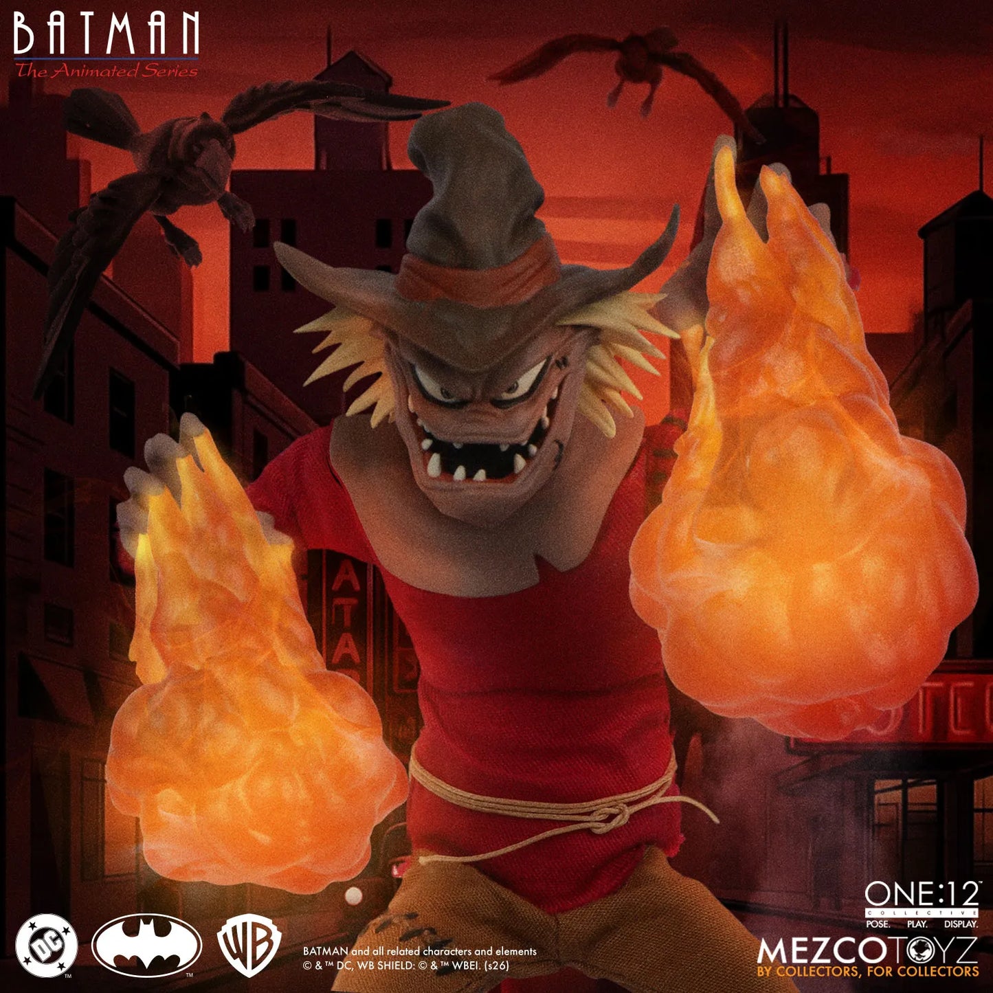 MEZCO TOYS - One 12 Collective Batman Animated Series Scarecrow Af