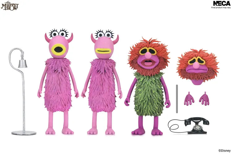 NECA - The Muppets Mahna Mahna And The Snowths Ultimate 3pack Action Figure