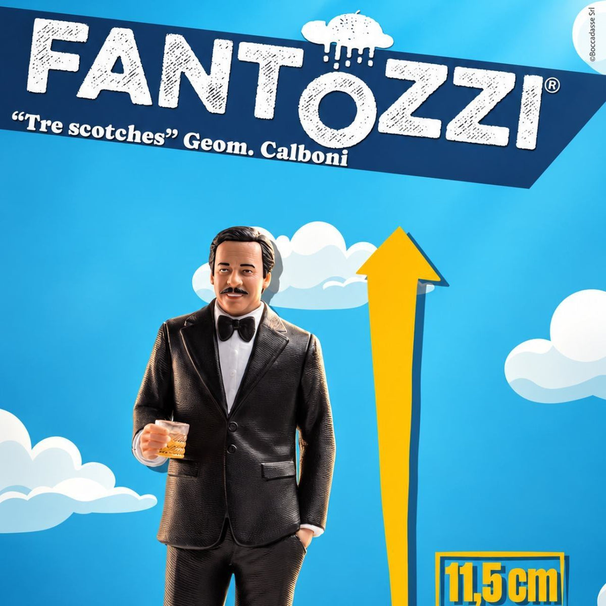 INFINITE STATUE - Fantozzi Ing. Calboni Tre Scotches! Cine-mini Pvc
