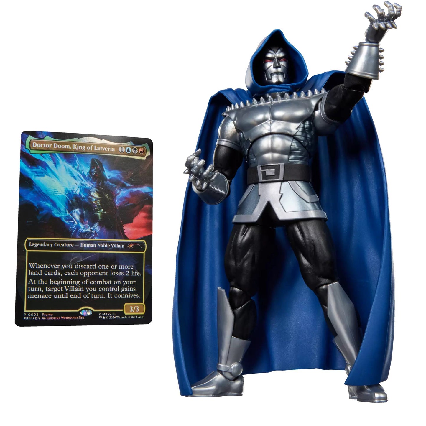HASBRO - Marvel Legends Magic The Gathering Doctor Doom 2099 Action Figure