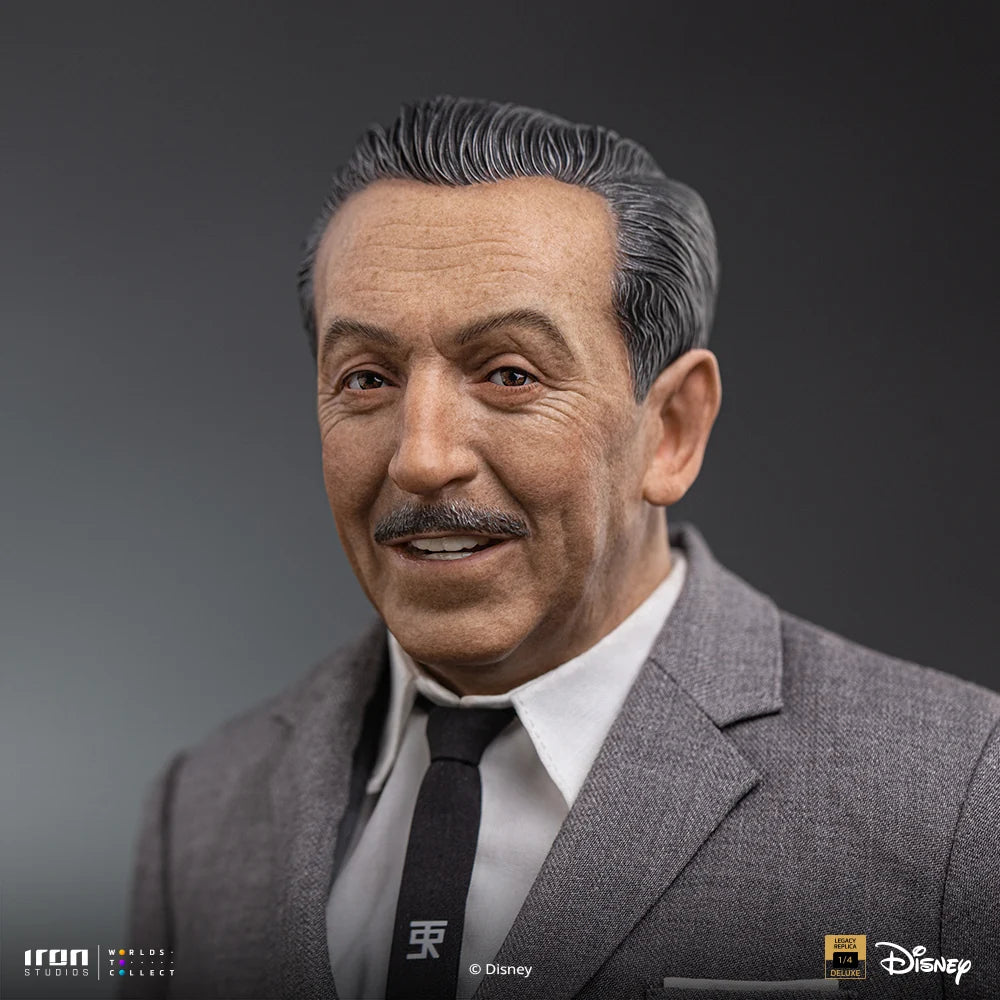 IRON STUDIOS - Disney Classics Walt Disney And Mickey Mouse 1/4 Statue