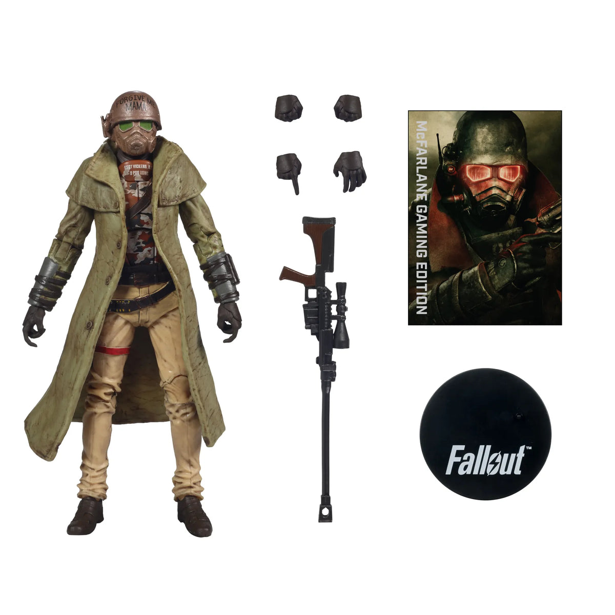 Mc FARLANE TOYS - Mcfarlane Gaming Ed 7in Fallout Wv2 Desert Ranger Combat Armor Fallout New Vegas Action Figure