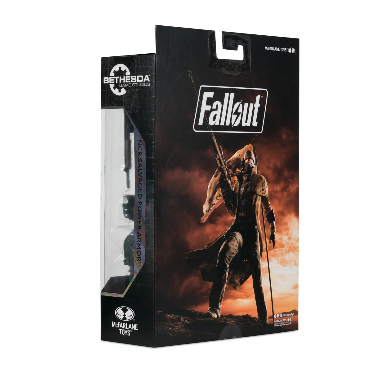 Mc FARLANE TOYS - Mcfarlane Gaming Ed 7inch Fallout Wv2 T-45 Armor Ncr Fallout New Vegas Action Figure