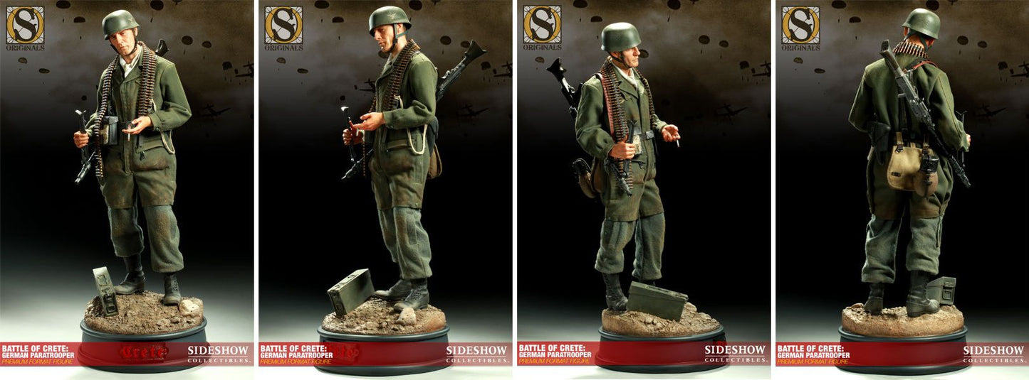 SIDESHOW - Originals - Battle of Crete German ParaTrooper - 1:4 Premium Format