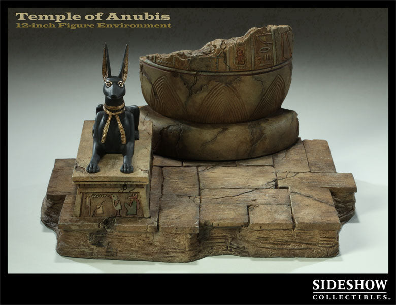 SIDESHOW - Sideshow Originals Series - Temple of Anubis - 12 inch Figure Environment