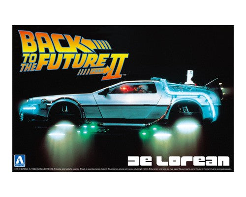 AOSHIMA - Back To The Future II de Lorean 1/24