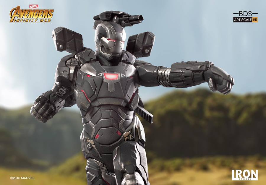 IRON STUDIO - Marvel - Avengers Infinity War - War Machine 1:10 Art Statue