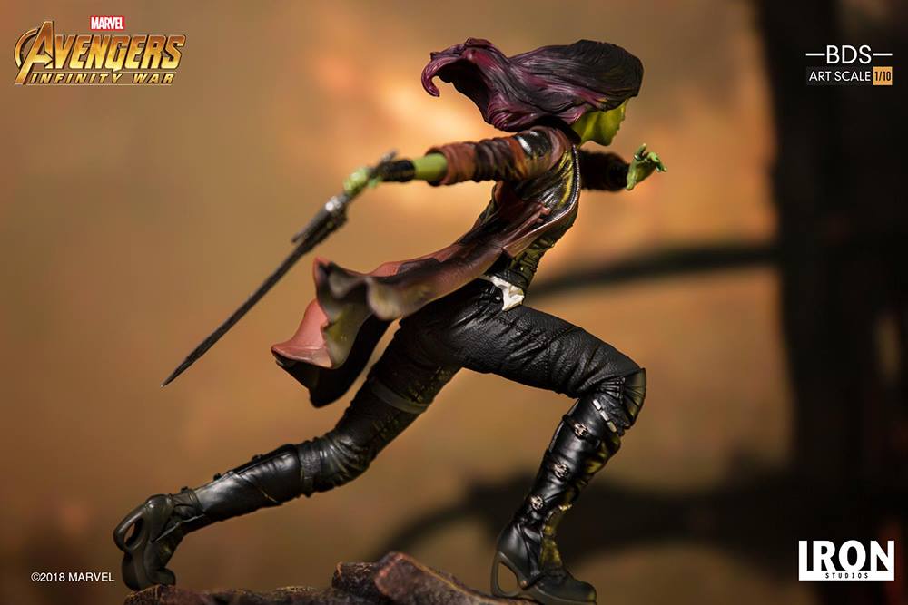 IRON STUDIO - Marvel - Avengers Infinity War - Gamora 1:10 Art Statue