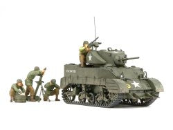 TAMIYA - US Light Tank M5A1 - Pursuit Operation w/4 Figures 1/35