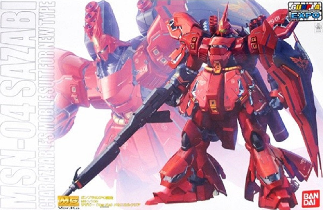 BANDAI - Gunpla - MG Sazabi Ver.Ka. Mecha Clear Expo 1/100