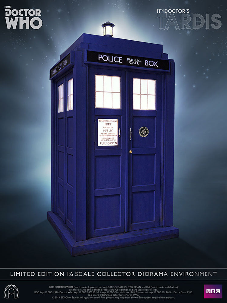 BIG CHIEF STUDIOS - Doctor Who 11Th Doctor Tardis Replica 1:6