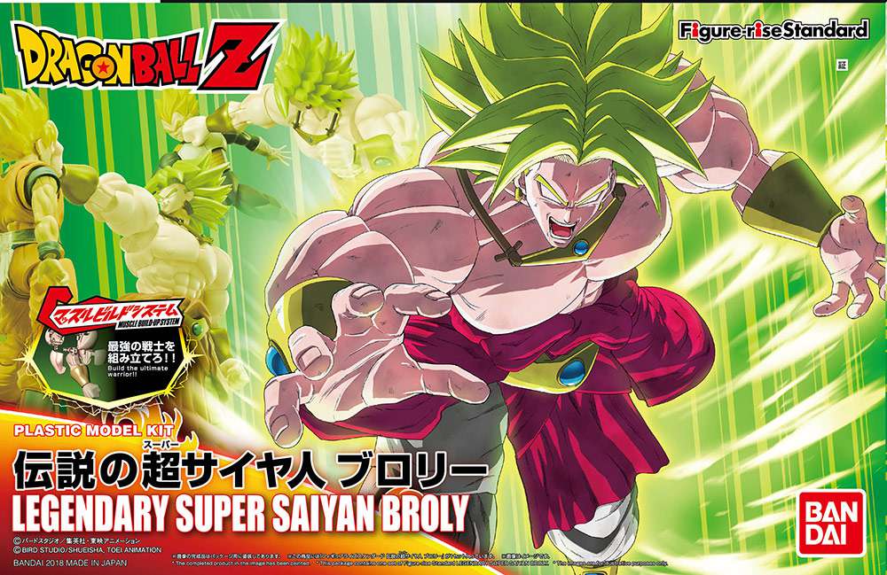 BANDAI - Figure Rise Leg Super Saiyan Broly