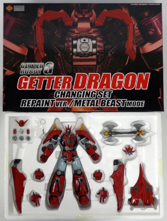 FEWTURE - Getter Robot G Getter Dragon Changing Set Repaint Ver Metal Beast Mode