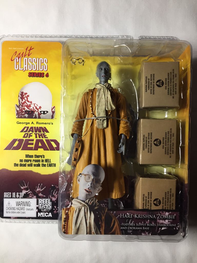 NECA - Cult Classic Serie 6 - Dan of The Dead Hare Krishna Zombie