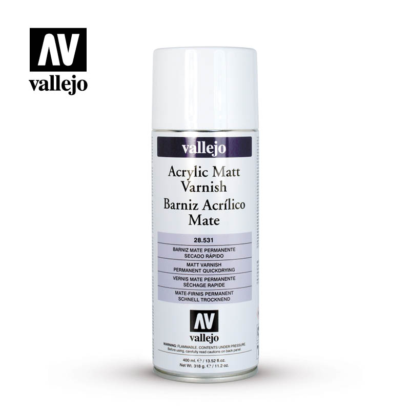 VALLEJO - Acrylic Matt Varnish Spray