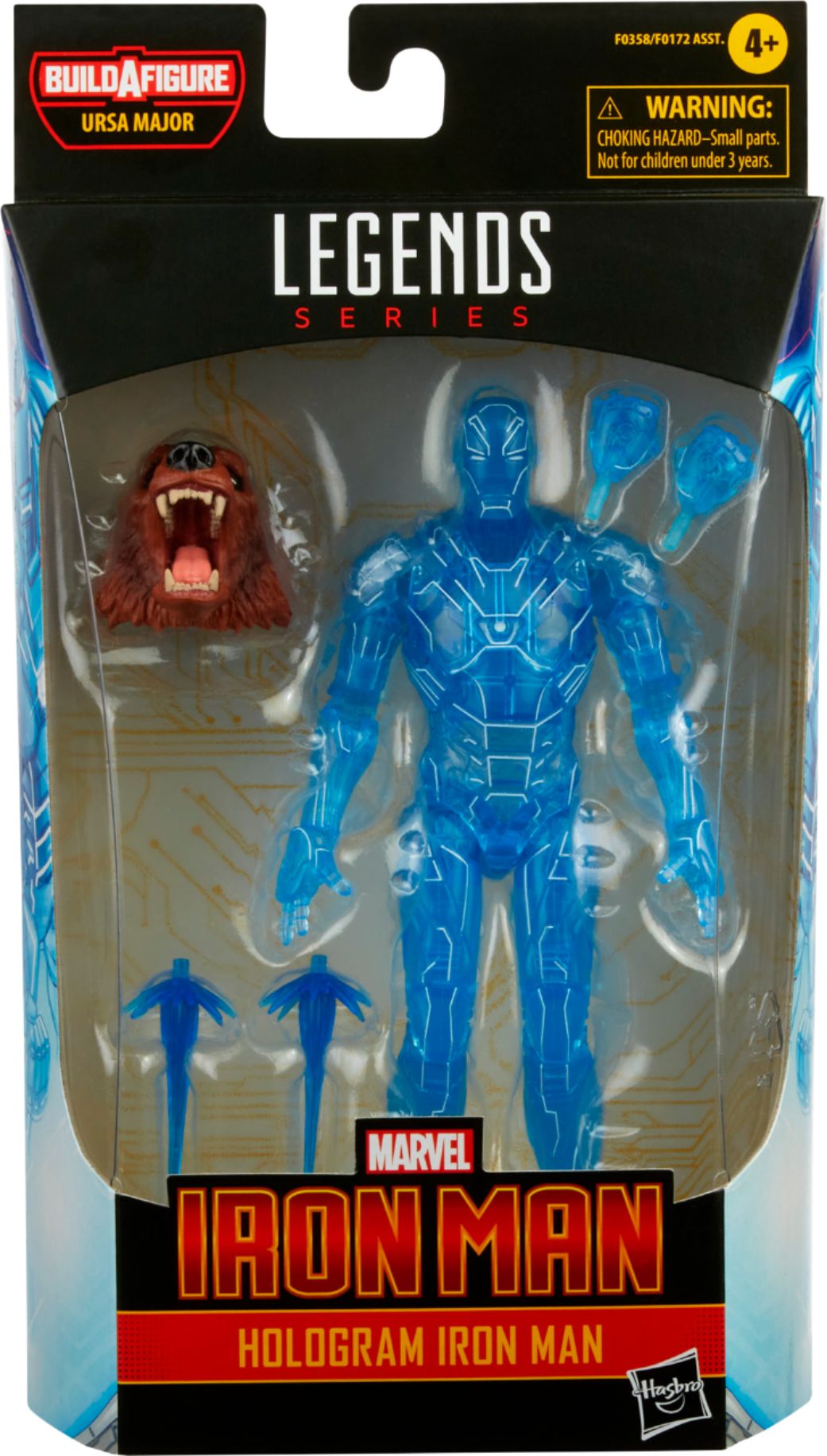 HASBRO - Marvel - Legends: Action Figure Hologram Iron Man