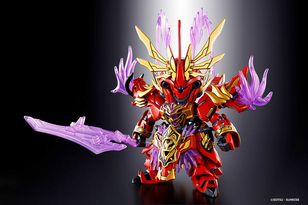 BANDAI - Gunpla - SD Sangokou Sokets Lyu Bu Sinanju & Chituma Red Hare #08