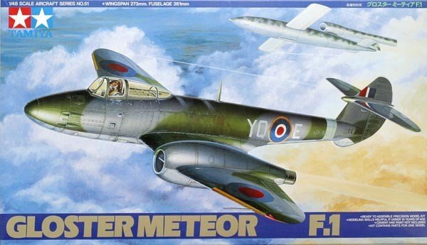 TAMIYA - Gloster Meteor F.1 1/48