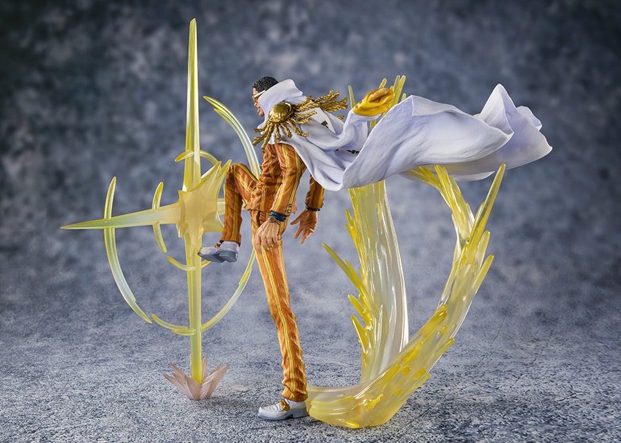 BANDAI - One Piece 3 Admirals Borsalin-Kizaru Figuarts Zero Pvc Statue